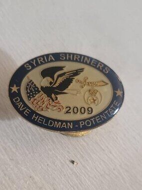 Syria Shriners Cheswick Pittsburgh Pennsylvania 2009 Lapel Pin - Dave Heldman